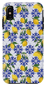 Lemon Tile Pattern - Phone Case