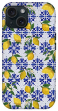 Load image into Gallery viewer, Lemon Tile Pattern - Phone Case