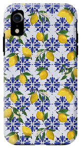 Lemon Tile Pattern - Phone Case