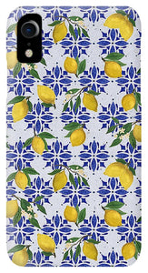 Lemon Tile Pattern - Phone Case