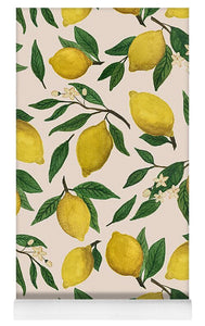 Lemon Blossom Pattern - Yoga Mat