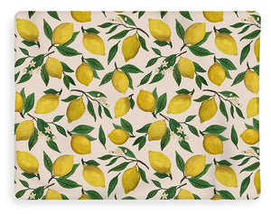 Lemon Blossom Pattern - Blanket
