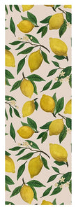 Lemon Blossom Pattern - Yoga Mat