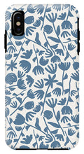 Load image into Gallery viewer, Light Blue Floral Pattern - Phone Case