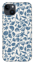Load image into Gallery viewer, Light Blue Floral Pattern - Phone Case
