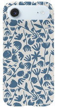 Load image into Gallery viewer, Light Blue Floral Pattern - Phone Case