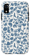 Load image into Gallery viewer, Light Blue Floral Pattern - Phone Case