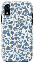 Load image into Gallery viewer, Light Blue Floral Pattern - Phone Case