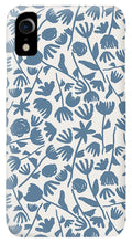 Load image into Gallery viewer, Light Blue Floral Pattern - Phone Case