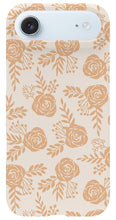 Load image into Gallery viewer, Light Orange Floral Pattern - Phone Case