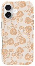 Load image into Gallery viewer, Light Orange Floral Pattern - Phone Case