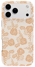 Load image into Gallery viewer, Light Orange Floral Pattern - Phone Case