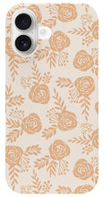 Load image into Gallery viewer, Light Orange Floral Pattern - Phone Case