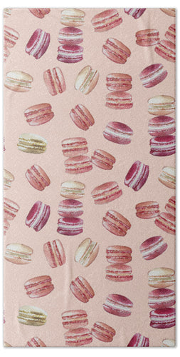 Macaron Pattern - Beach Towel
