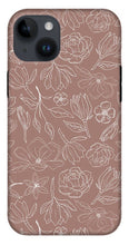 Load image into Gallery viewer, Mauve Magnolia Pattern - Phone Case