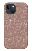 Load image into Gallery viewer, Mauve Magnolia Pattern - Phone Case