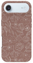 Load image into Gallery viewer, Mauve Magnolia Pattern - Phone Case