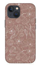 Load image into Gallery viewer, Mauve Magnolia Pattern - Phone Case