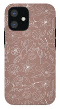 Load image into Gallery viewer, Mauve Magnolia Pattern - Phone Case