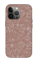 Load image into Gallery viewer, Mauve Magnolia Pattern - Phone Case