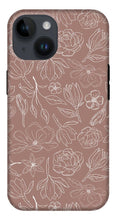 Load image into Gallery viewer, Mauve Magnolia Pattern - Phone Case