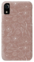 Load image into Gallery viewer, Mauve Magnolia Pattern - Phone Case