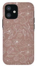 Load image into Gallery viewer, Mauve Magnolia Pattern - Phone Case