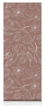 Load image into Gallery viewer, Mauve Magnolia Pattern - Yoga Mat