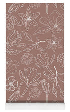 Load image into Gallery viewer, Mauve Magnolia Pattern - Yoga Mat