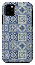 Load image into Gallery viewer, Mediterranean Blue Tile Pattern - Phone Case