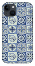 Load image into Gallery viewer, Mediterranean Blue Tile Pattern - Phone Case