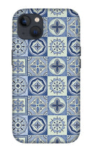 Load image into Gallery viewer, Mediterranean Blue Tile Pattern - Phone Case