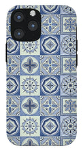 Load image into Gallery viewer, Mediterranean Blue Tile Pattern - Phone Case
