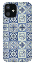 Load image into Gallery viewer, Mediterranean Blue Tile Pattern - Phone Case