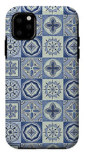 Load image into Gallery viewer, Mediterranean Blue Tile Pattern - Phone Case