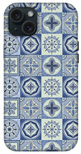 Load image into Gallery viewer, Mediterranean Blue Tile Pattern - Phone Case