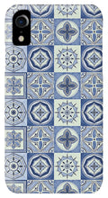 Load image into Gallery viewer, Mediterranean Blue Tile Pattern - Phone Case