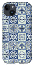 Load image into Gallery viewer, Mediterranean Blue Tile Pattern - Phone Case