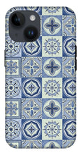Load image into Gallery viewer, Mediterranean Blue Tile Pattern - Phone Case