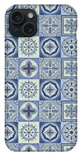 Load image into Gallery viewer, Mediterranean Blue Tile Pattern - Phone Case