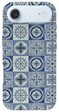 Load image into Gallery viewer, Mediterranean Blue Tile Pattern - Phone Case
