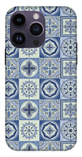 Load image into Gallery viewer, Mediterranean Blue Tile Pattern - Phone Case
