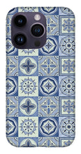 Load image into Gallery viewer, Mediterranean Blue Tile Pattern - Phone Case