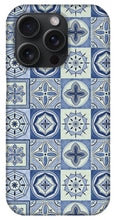 Load image into Gallery viewer, Mediterranean Blue Tile Pattern - Phone Case