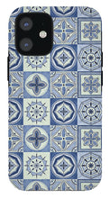 Load image into Gallery viewer, Mediterranean Blue Tile Pattern - Phone Case
