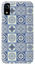 Load image into Gallery viewer, Mediterranean Blue Tile Pattern - Phone Case