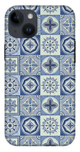 Load image into Gallery viewer, Mediterranean Blue Tile Pattern - Phone Case