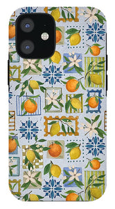 Mediterranean Stamps Pattern - Phone Case