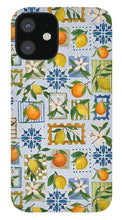 Load image into Gallery viewer, Mediterranean Stamps Pattern - Phone Case