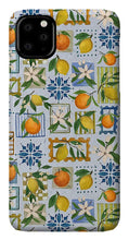Load image into Gallery viewer, Mediterranean Stamps Pattern - Phone Case